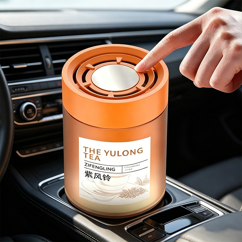 Gel Air Freshener - 車用香水ジェル芳香剤 天然香料 消臭剤 長持ちする香り 車内インテリア装飾