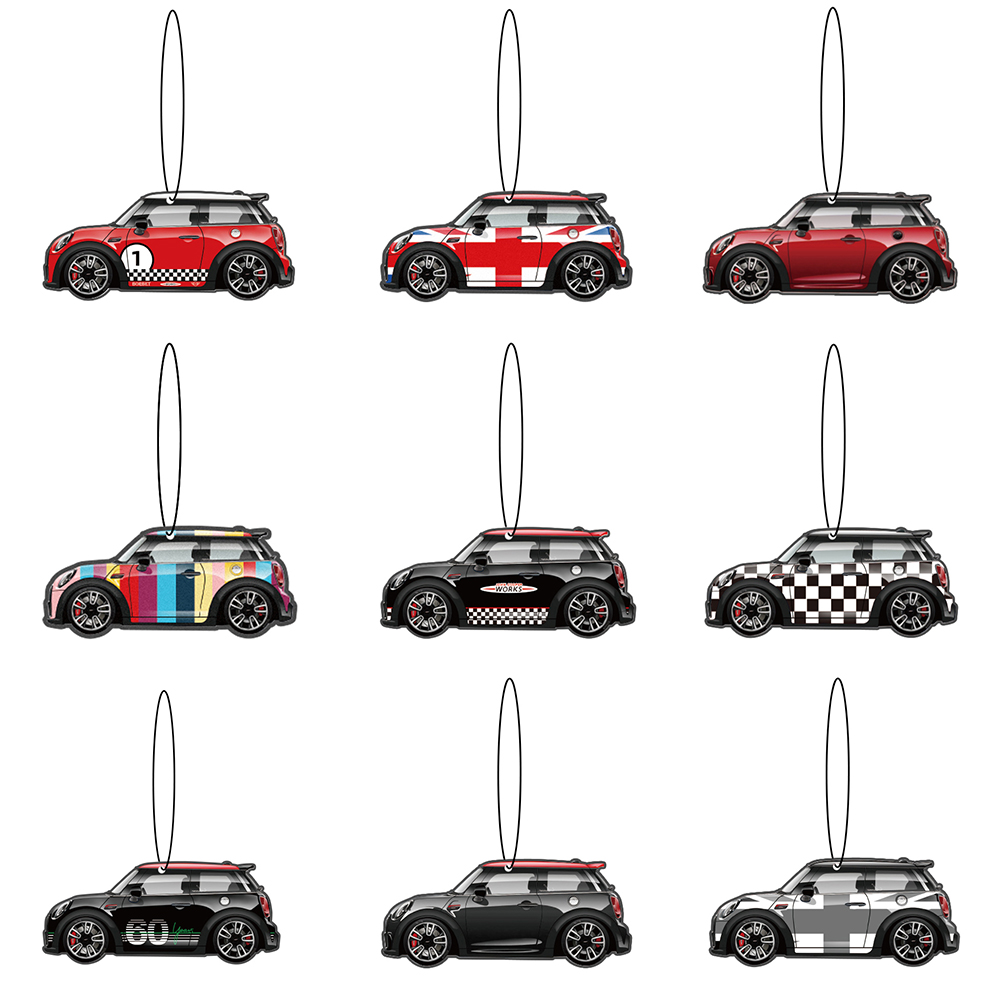 Gel Air Freshener - ミニクーパー F56 R55 R60 ユニバーサル車のアロマペンダント香りタブレットデカール特別な芳香剤オートアクセサリー