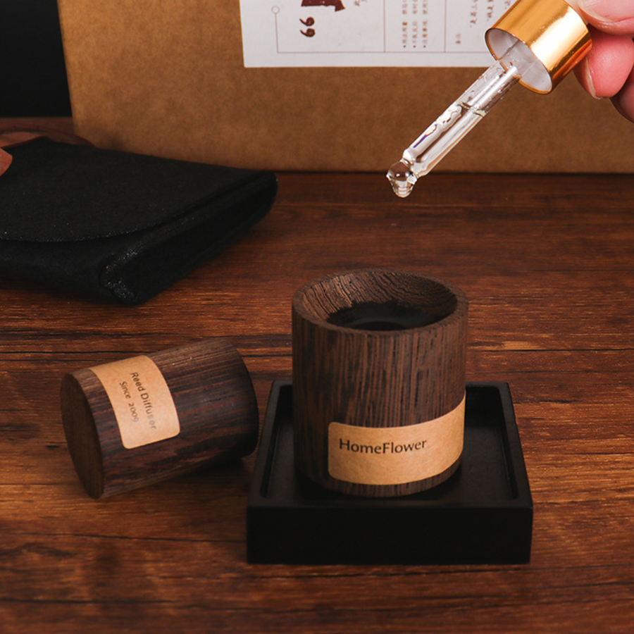 Home And You Fragrance Diffuser - ブラックウォールナットエッセンシャルオイルディフューザー、室内フレグランス、ストレス解消、フレッシュエア、ホームフレグランス、睡眠を助ける、爽やかな睡眠を促す