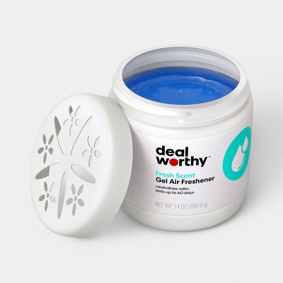 エアフレッシュナー ソリッドフレッシュセント - 14オンス - Gel Air Freshener のレビューと価格