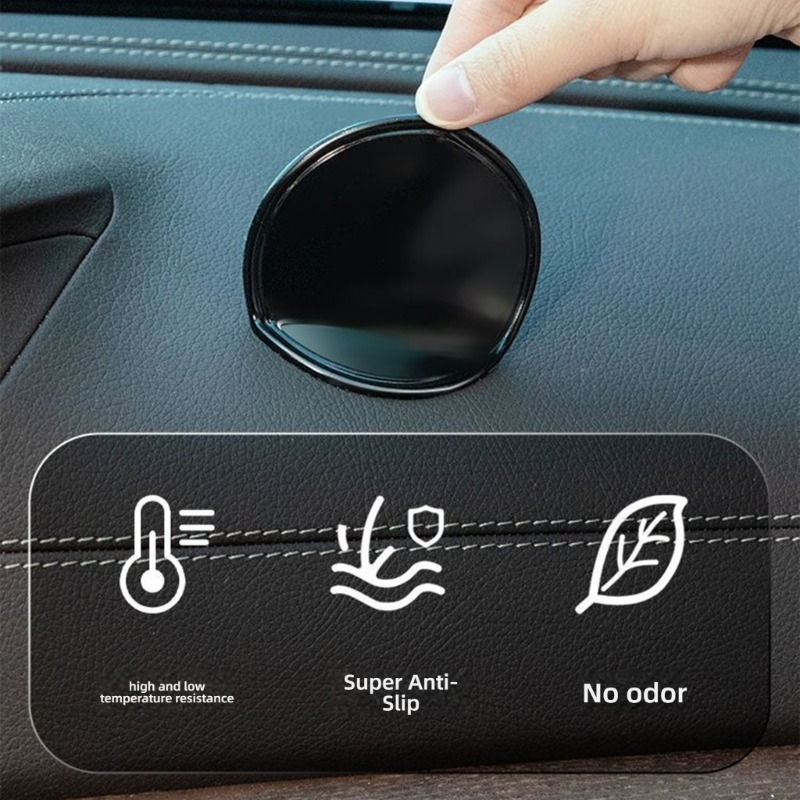 車のダッシュボード滑り止めマット取り外し可能な粘着性シリコー - Gel Air Freshener のレビューと価格