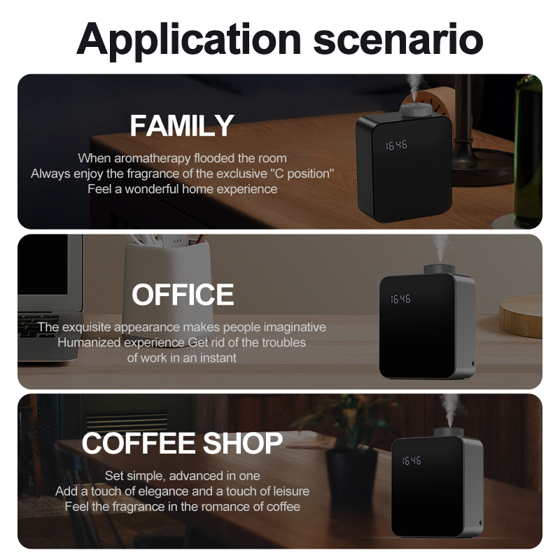 アルミ合金製アロマディフューザー、アプリ操作対応、ホテル、マ - Home Fragrance Hotel のレビューと価格