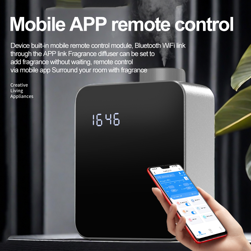 アルミ合金製アロマディフューザー、アプリ操作対応、ホテル、マ - Home Fragrance Hotel のレビューと価格