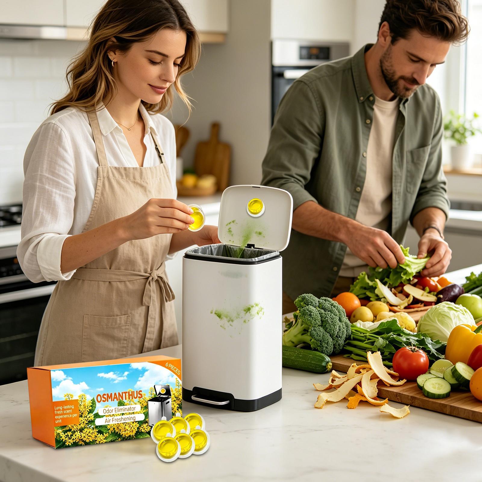 6個入り/箱 シトラスの香りのジェル芳香剤、長持ちする消臭剤 - Gel Air Freshener のレビューと価格