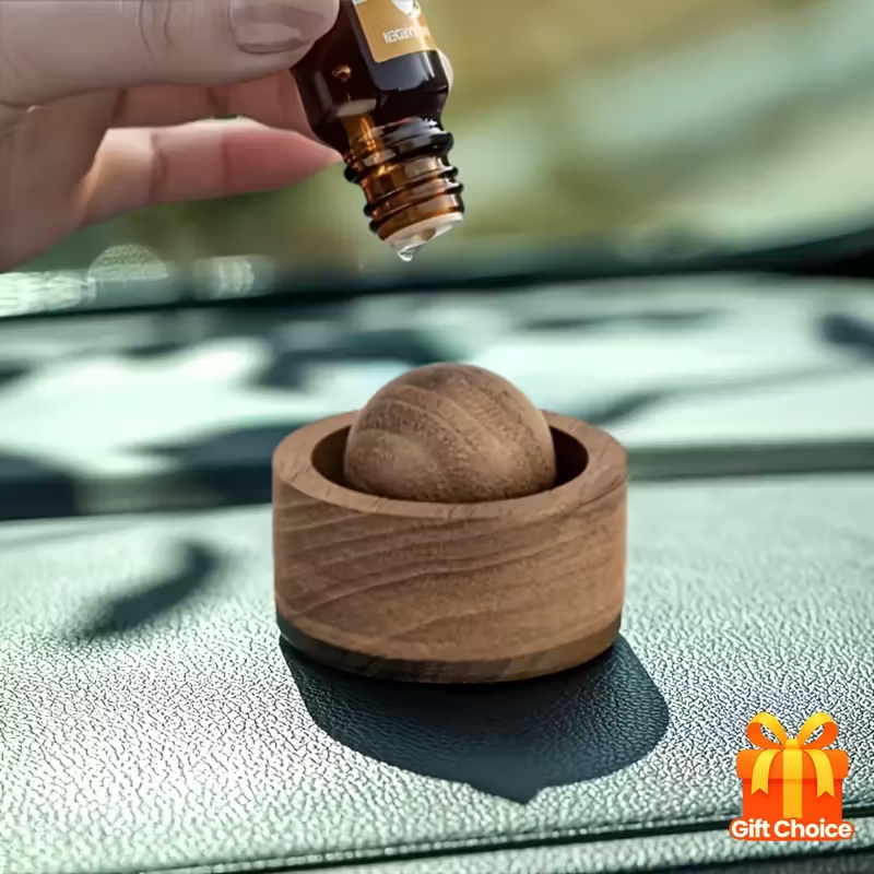 回転式木製アロマディフューザー 車用＆寝室用ディフューザー、 - Home Fragrance Wholesale のレビューと価格