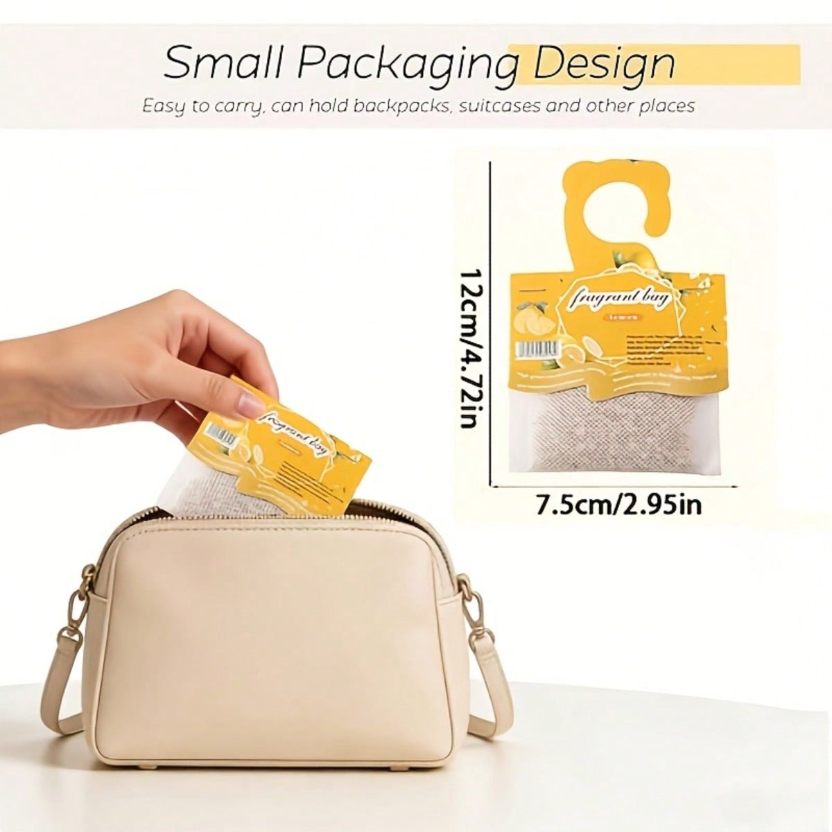 吊り下げ式レモンの香りのサシェ、クローゼットや引き出し用芳香 - Home Fragrance Wholesale のレビューと価格