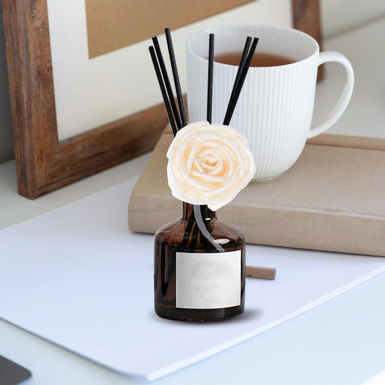 フレグランスディフューザー交換用リフィル 曲げられるコットン - Home Fragrance Hotel のレビューと価格