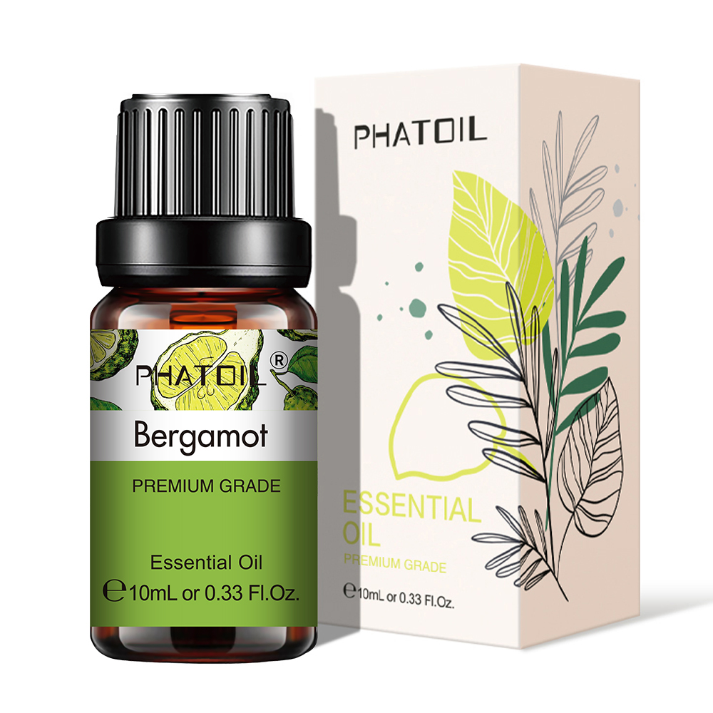 PHATOIL 10 ミリリットルエッセンシャルオイル純粋な - Home Fragrance Bergamot のレビューと価格